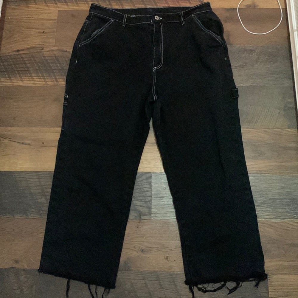 black carpenter jeans from cotton on